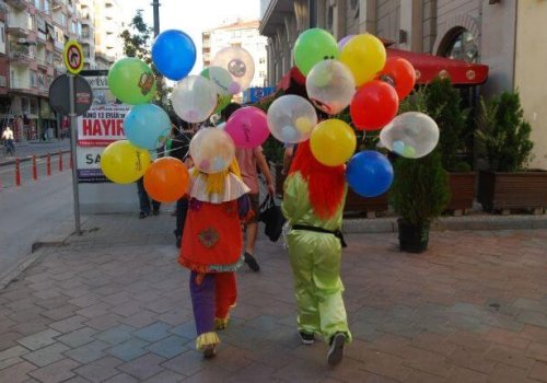 Baskılı Balon Dağıtımı